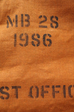 Load image into Gallery viewer, 1980&#39;s Orange Canvas Post Office Sorting Sack
