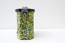 Load image into Gallery viewer, Vintage French Enamel Speckled Lunch Box/Tin c.1940&#39;s
