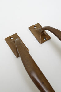 Vintage Bronze Pull Handles (Pair)