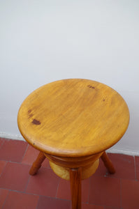 Mid Century Adjustable Stool