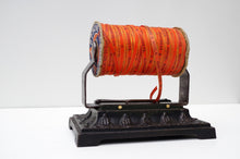 Load image into Gallery viewer, P. P. Payne &amp; Sons Cast Iron Shop Ribbon Dispenser c.1920
