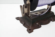 Load image into Gallery viewer, Vintage Cast Iron Shop Ribbon Dispenser
