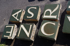 Large Tiles Salvaged from Worthing Fire Station