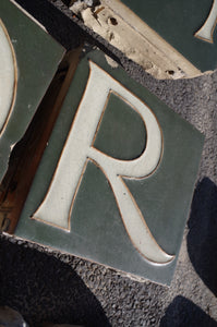 Large Tiles Salvaged from Worthing Fire Station