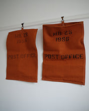 Load image into Gallery viewer, 1980&#39;s Orange Canvas Post Office Sack
