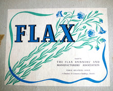 Load image into Gallery viewer, Flax Spinners &amp; Manufacturering Vintage Educational Sample Box
