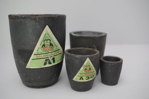 1960's 'Salamander' Graphite Crucibles