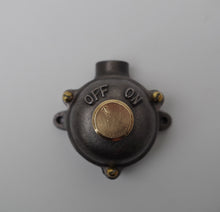 Load image into Gallery viewer, c.1950&#39;s Walsall Industrial Cast Iron Wall Switch
