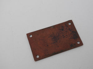 Vintage Push Door Plate