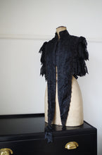 Load image into Gallery viewer, Antique Welsh Victorian Mantelet/Dress Cape c.1900
