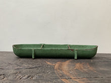 Load image into Gallery viewer, Antique Enamelled Cast Iron Feed Trough
