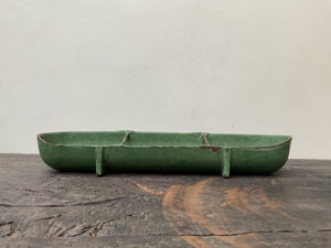 Antique Enamelled Cast Iron Feed Trough