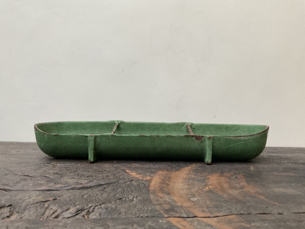 Antique Enamelled Cast Iron Feed Trough