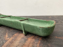 Load image into Gallery viewer, Antique Enamelled Cast Iron Feed Trough
