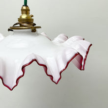 Load image into Gallery viewer, Vintage French Glass Handkerchief Shade c.1930&#39;s
