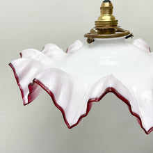 Load image into Gallery viewer, Vintage French Glass Handkerchief Shade c.1930&#39;s
