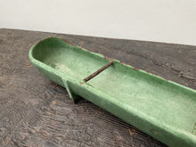 Load image into Gallery viewer, Antique Enamelled Cast Iron Feed Trough
