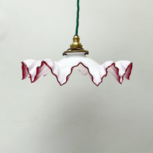 Load image into Gallery viewer, Vintage French Glass Handkerchief Shade c.1930&#39;s
