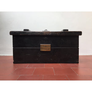 An Early 20th Century Wooden Tradesman's Toolbox