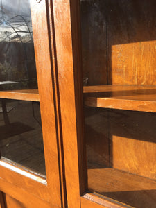 A Victorian Scumble-Glazed Bible Cupboard/Bookcase