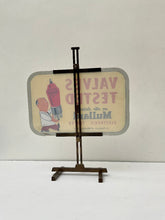 Load image into Gallery viewer, 1950&#39;s Mullard Valves Glass Advertising Sign
