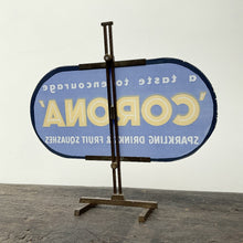 Load image into Gallery viewer, 1940&#39;s Vintage Corona Glass Shop Display Sign
