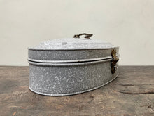 Load image into Gallery viewer, German Enamel Bread Bin c.1920&#39;s
