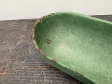 Load image into Gallery viewer, Antique Enamelled Cast Iron Feed Trough
