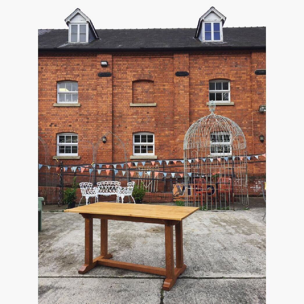 Heal's Style Vintage Oak Refectory Table